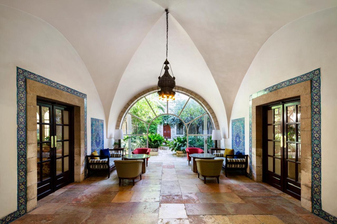The American Colony Hotel - Small Luxury Hotels Of The World Yerusalem Bagian luar foto The interior of the hotel